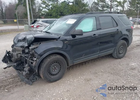 2012 Ford Explorer z USA, uszkodzony, nr VIN 1FMHK7B8XCGA98163